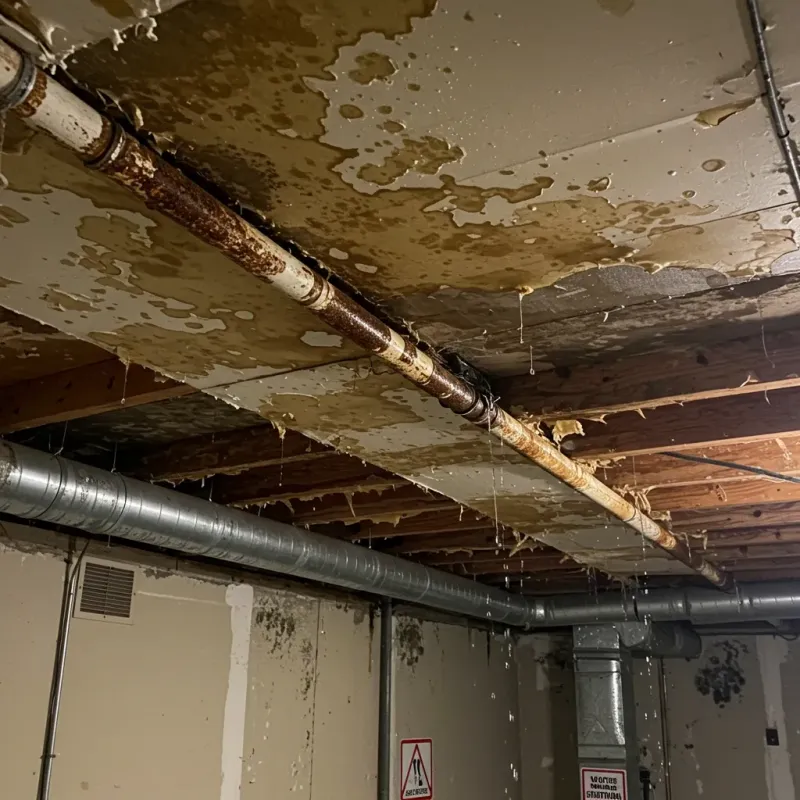 Ceiling Water Damage Repair in Charlestown, NH